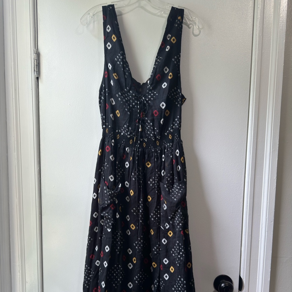 Free People Batiste Pocketful Of Wildflowers Dress Size L - Picture 5 of 16
